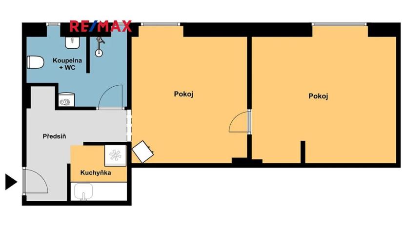 Prodej bytu 2+kk, Jeseník, Vančurova, 40 m2