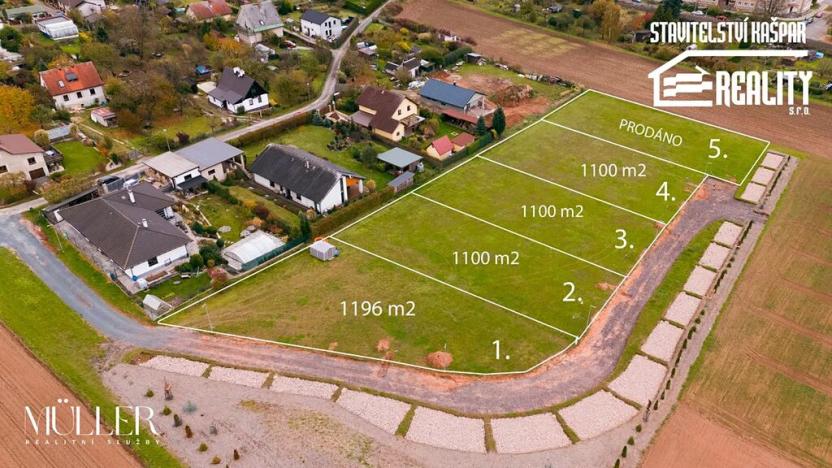 Prodej pozemku pro bydlení, Trutnov, Za Tratí, 1100 m2