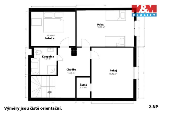 Prodej rodinného domu, Nýrsko, Pod Lesem, 174 m2