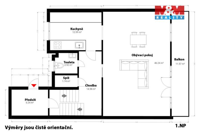 Prodej rodinného domu, Nýrsko, Pod Lesem, 174 m2