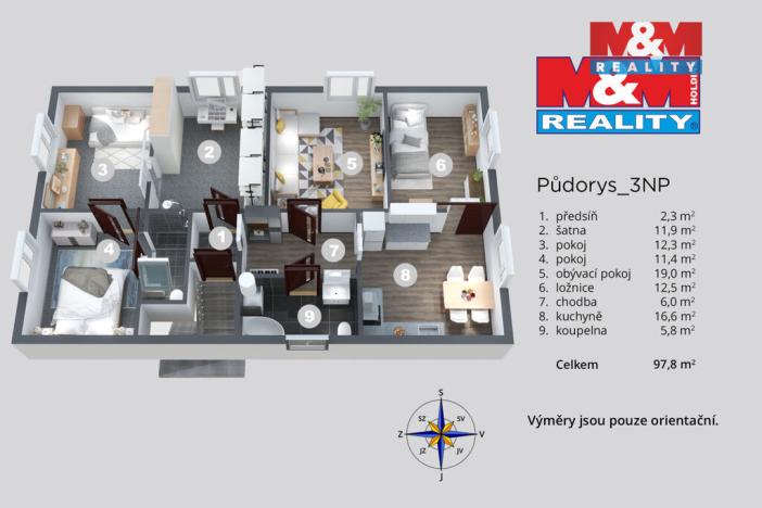 Prodej rodinného domu, Děčín - Děčín X-Bělá, Sněžnická, 300 m2