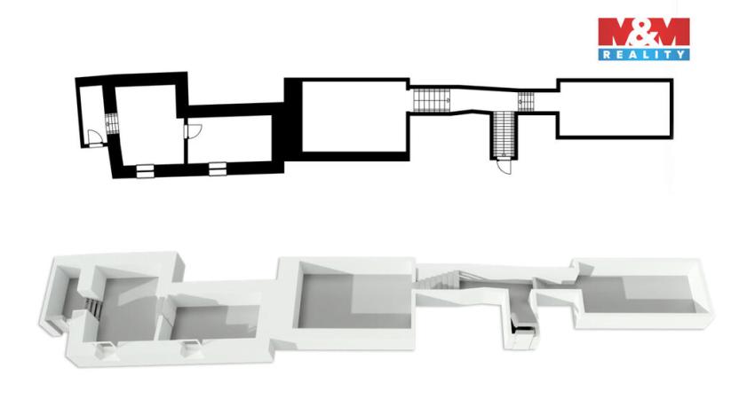 Prodej činžovního domu, Šumperk, nám. Míru, 1160 m2