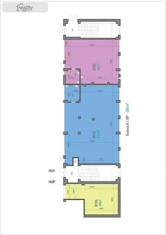 Pronájem výrobních prostor, Židlochovice, Nádražní, 48 m2