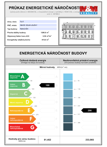 Prodej bytu 2+kk, Dolní Loučky, 54 m2