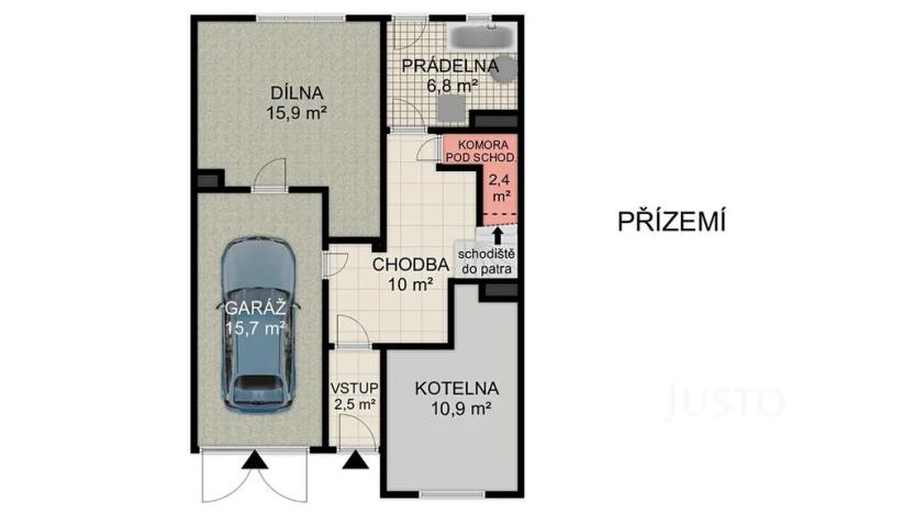 Prodej rodinného domu, Písek, Na Ryšavce, 183 m2