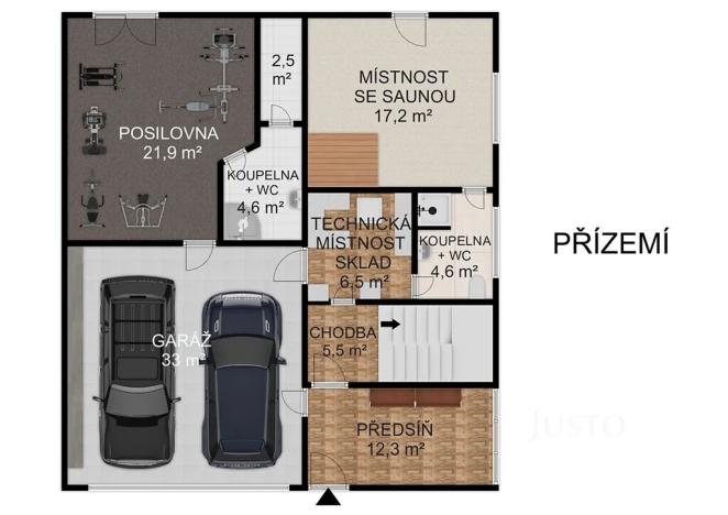 Prodej rodinného domu, Písek, Ke Střelnici, 322 m2