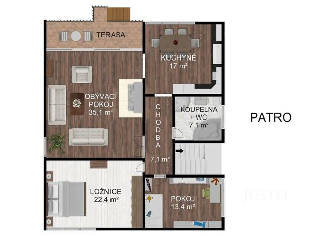 Prodej rodinného domu, Písek, Ke Střelnici, 322 m2