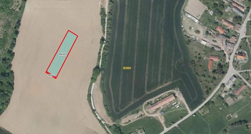 Prodej pole, Střevač, 3070 m2