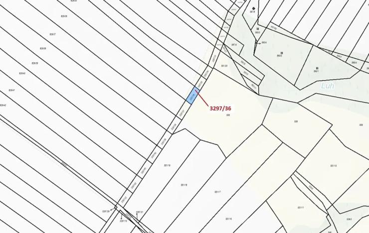 Dražba pozemku, Březník, 86 m2