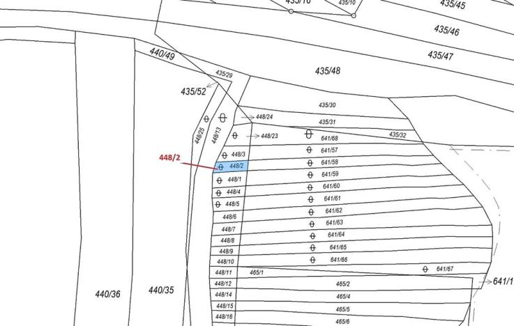 Dražba pozemku, Ivančice, 18 m2