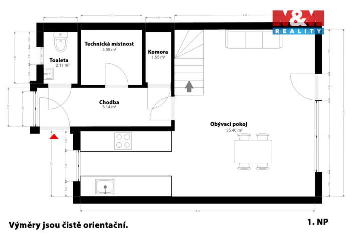 Prodej rodinného domu, Drahelčice, Kotoučova, 101 m2