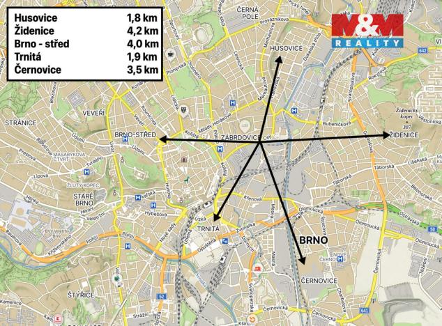 Prodej skladu, Brno - Zábrdovice, Cejl, 84 m2