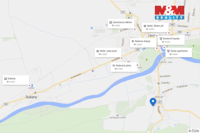 Prodej rodinného domu, Libochovice - Poplze, Stará Evaňská, 60 m2