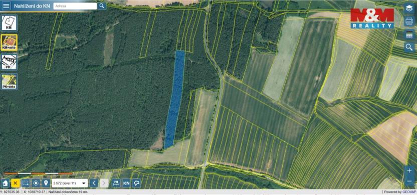 Prodej lesa, Manětín - Stvolny, 12970 m2