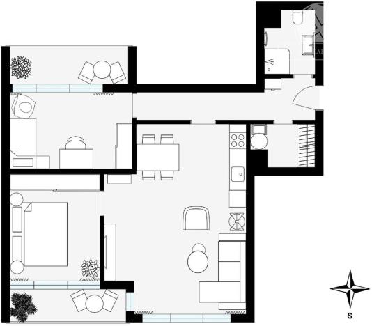 Prodej bytu 3+kk, Praha - Vysočany, Na výběžku, 81 m2