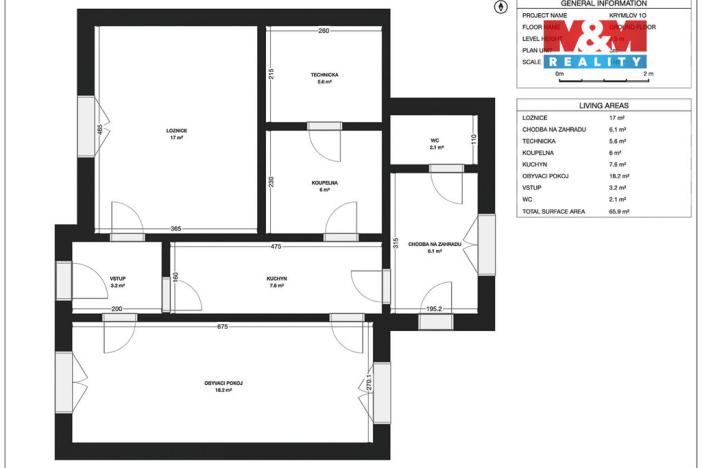Prodej rodinného domu, Oleška - Krymlov, 66 m2