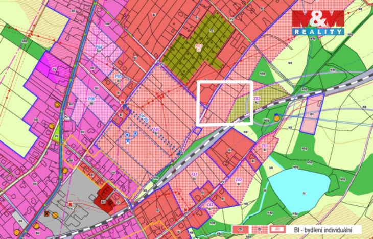 Prodej pozemku pro bydlení, Rumburk - Rumburk 1, 1350 m2