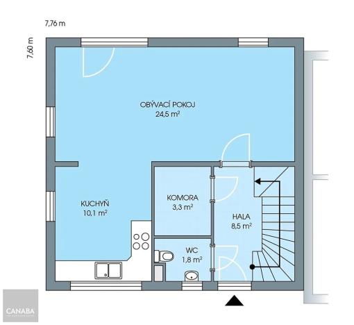 Prodej rodinného domu, Nehvizdy, 108 m2