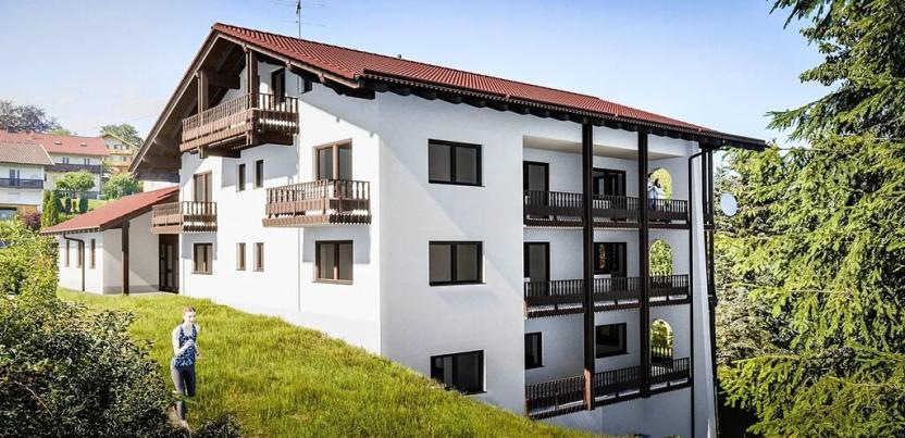 Prodej bytu 2+kk, Bayerisch Eisenstein, Německo, Brennesstraße, 58 m2