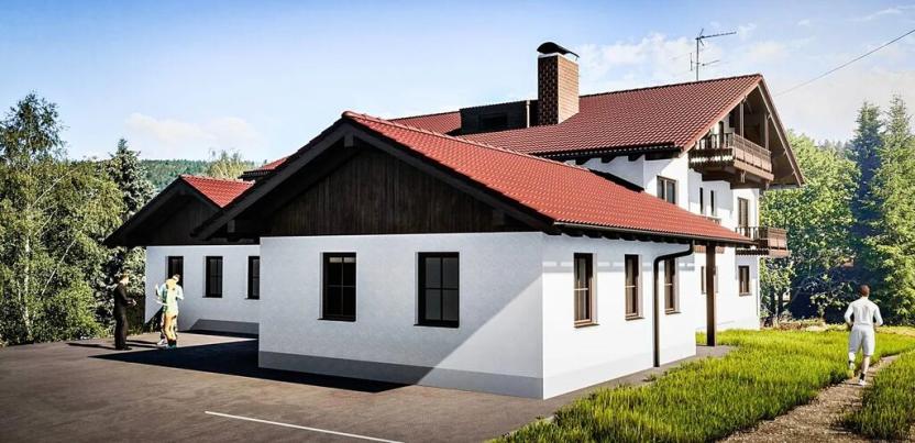 Prodej bytu 2+kk, Bayerisch Eisenstein, Německo, Brennesstraße, 51 m2