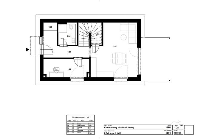Prodej rodinného domu, Kosmonosy, 105 m2
