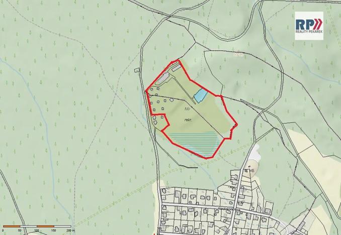 Prodej komerčního pozemku, Jílové, Lipová, 42986 m2