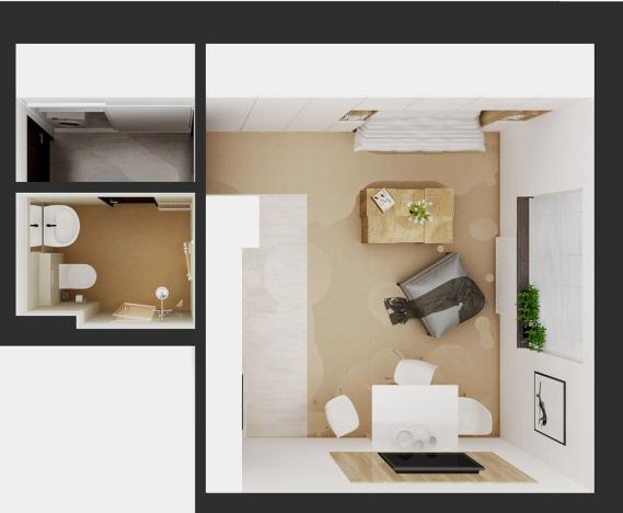 Pronájem bytu 1+kk, Čáslav - Čáslav-Nové Město, Boženy Němcové, 27 m2