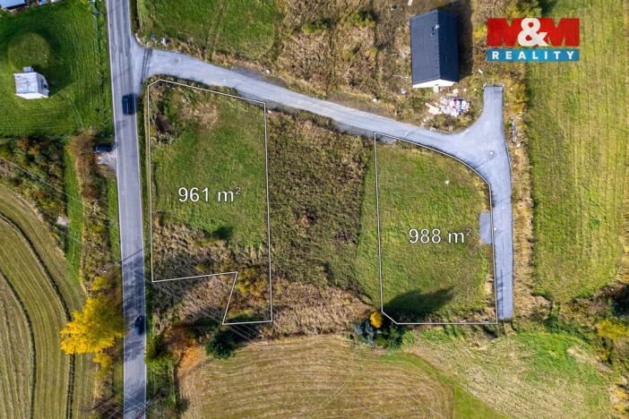 Prodej pozemku pro bydlení, Jeseník, 988 m2