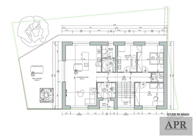 Prodej domu na klíč, Bánov, 243 m2