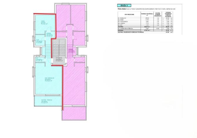 Prodej bytu 2+kk, Stari Grad, Chorvatsko, 57 m2