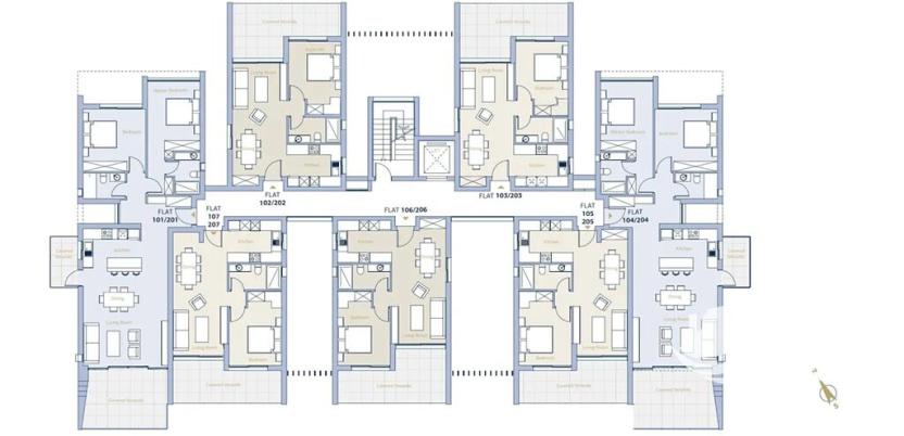 Prodej bytu 3+kk, Pafos, Kypr, 104 m2