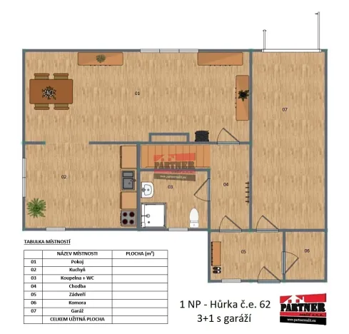 Prodej chaty, Horní Planá, 82 m2