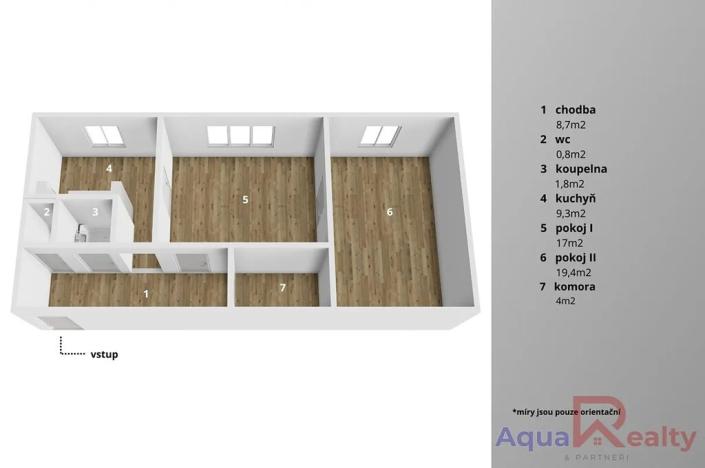 Prodej bytu 2+1, Aš, U Nádraží, 66 m2