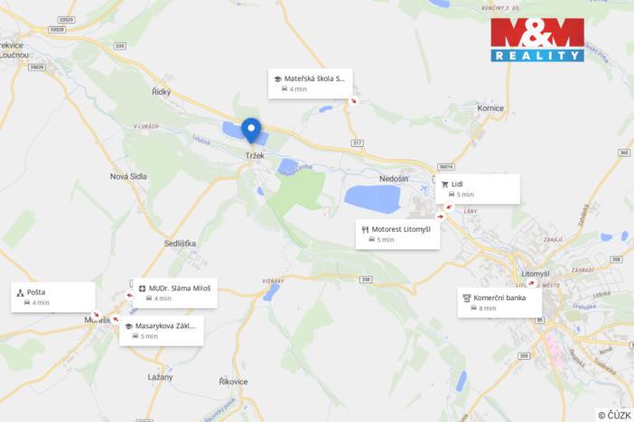 Pronájem bytu 2+1, Tržek, 49 m2