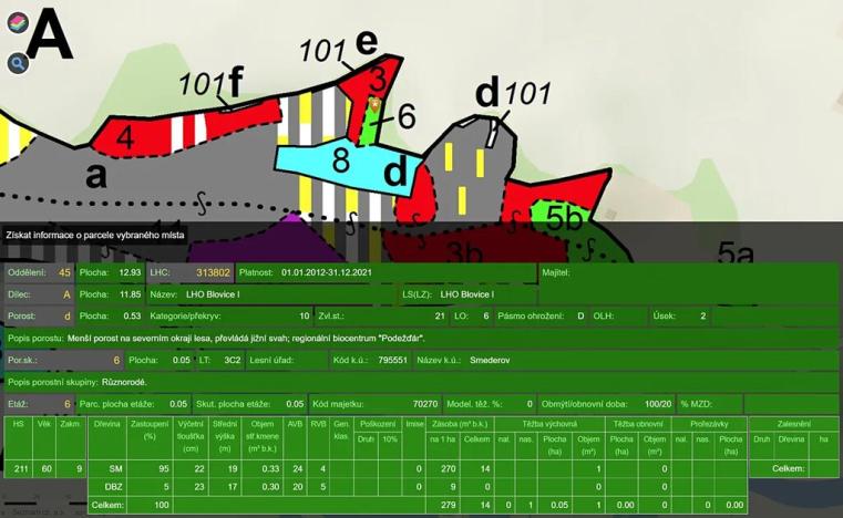 Prodej lesa, Ždírec, 5322 m2
