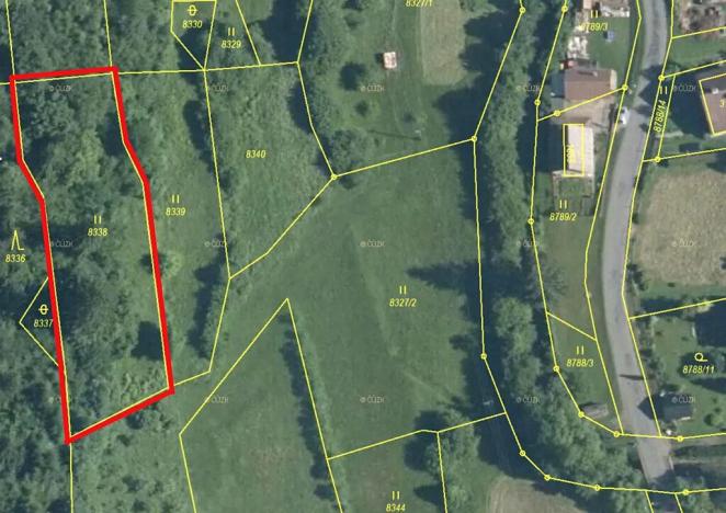 Prodej louky, Huslenky, 1597 m2