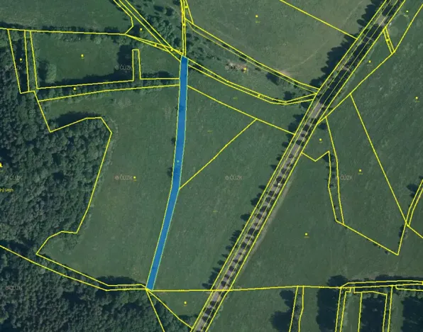 Prodej louky, Žandov, 2619 m2