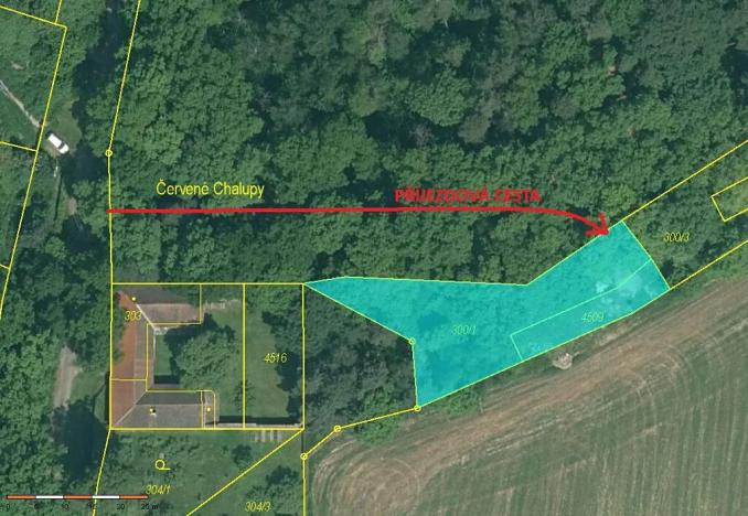 Prodej pozemku, Číčenice, 816 m2