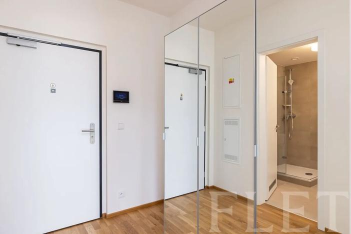 Pronájem bytu 1+kk, Praha - Vysočany, Fafkových, 37 m2