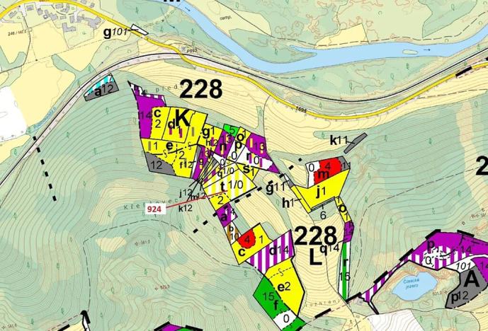 Dražba lesa, Rabí, 6042 m2