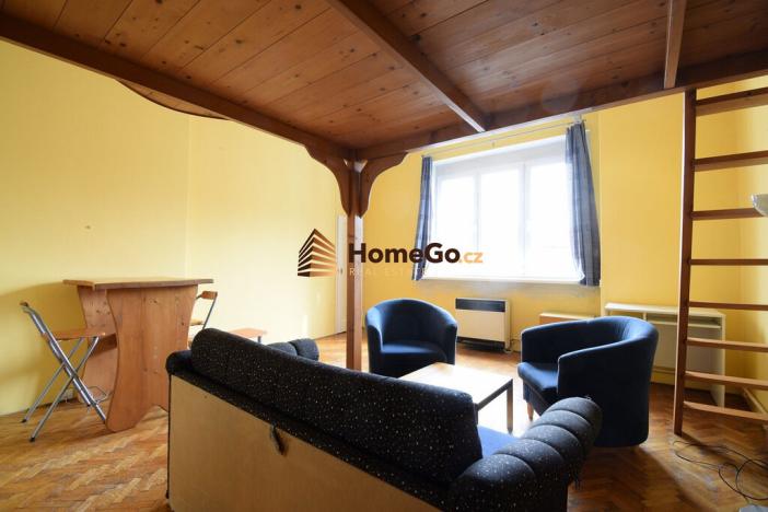 Pronájem bytu 1+kk, Praha - Vršovice, Vršovická, 25 m2