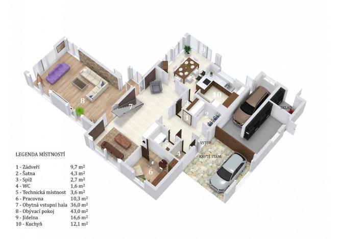 Prodej rodinného domu, Hradec Králové - Malšovice, Sportovní, 248 m2