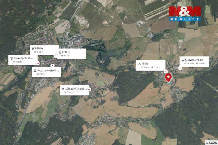 Prodej pozemku pro bydlení, Čisovice, 856 m2