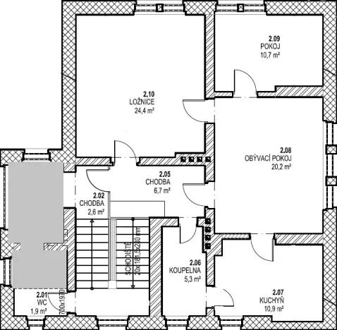 Pronájem bytu 3+1, Víchová nad Jizerou, 80 m2