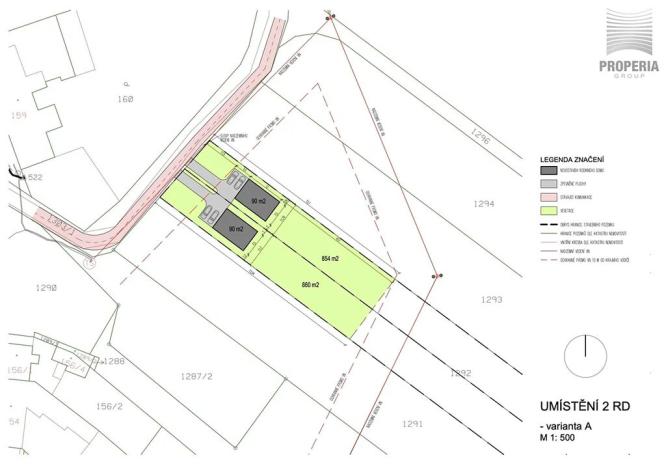 Prodej pozemku pro bydlení, Nesvačilka, 965 m2