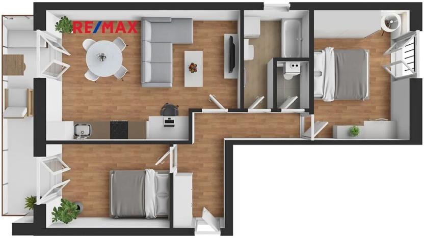 Prodej bytu 3+kk, Beroun, Na Dražkách, 63 m2