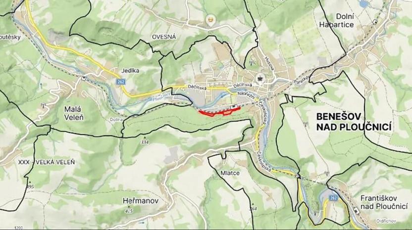 Prodej lesa, Benešov nad Ploučnicí, 16364 m2