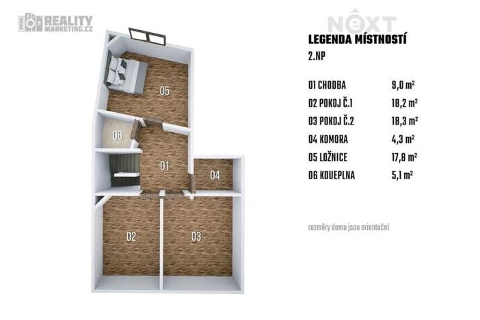 Prodej rodinného domu, Zbýšov, 150 m2