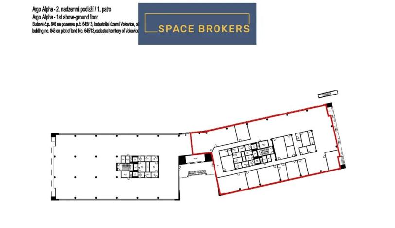Pronájem kanceláře, Praha - Vokovice, Evropská, 440 m2
