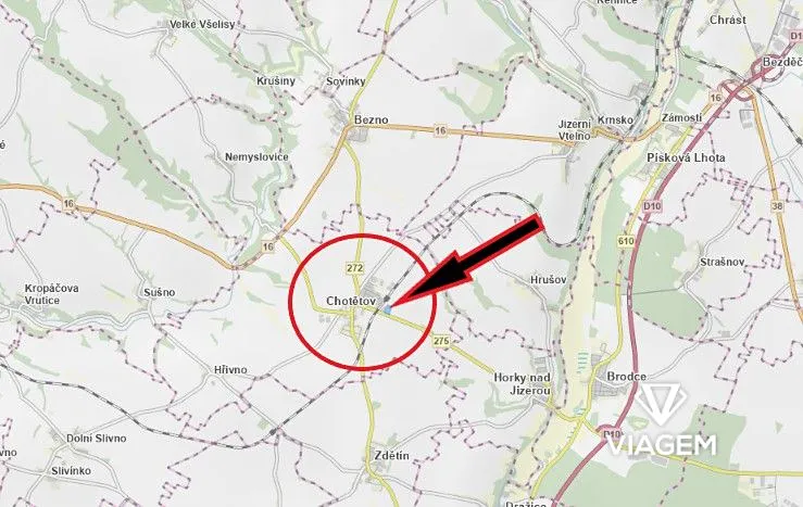 Prodej podílu pole, Chotětov, 2646 m2